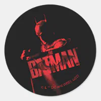 Batman Classic TV Series Logo Square Sticker, Zazzle