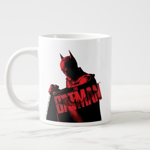 The Batman Cape  Logo Giant Coffee Mug