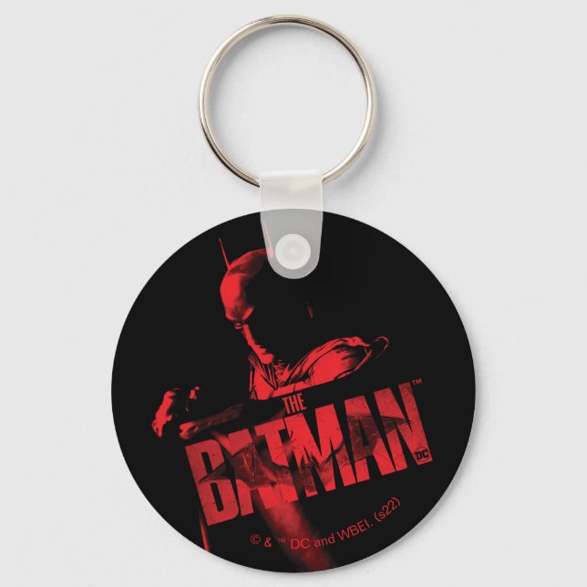 The Batman Cape & Logo Keychain (Front)