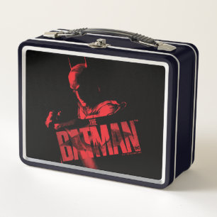 The Batman Cape & Logo Metal Lunch Box