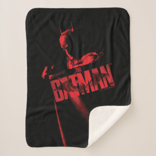 The Batman Cape & Logo Sherpa Blanket