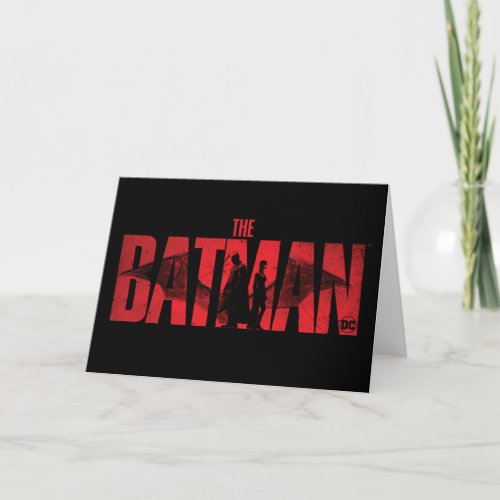 The Batman  Catwoman Logo Card