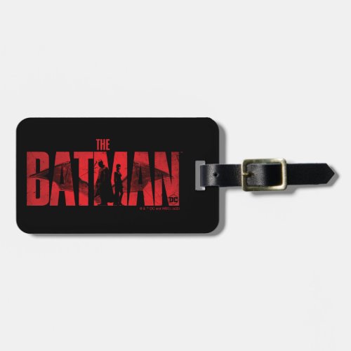 The Batman  Catwoman Logo Luggage Tag