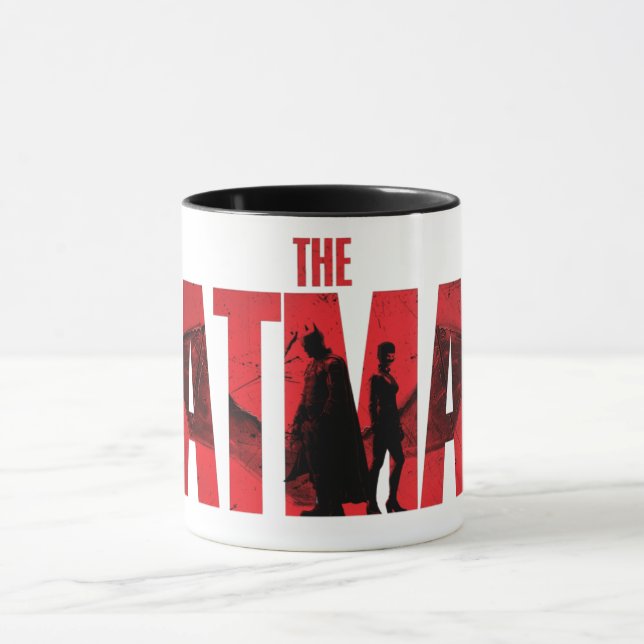 The Batman & Catwoman Logo Mug (Center)