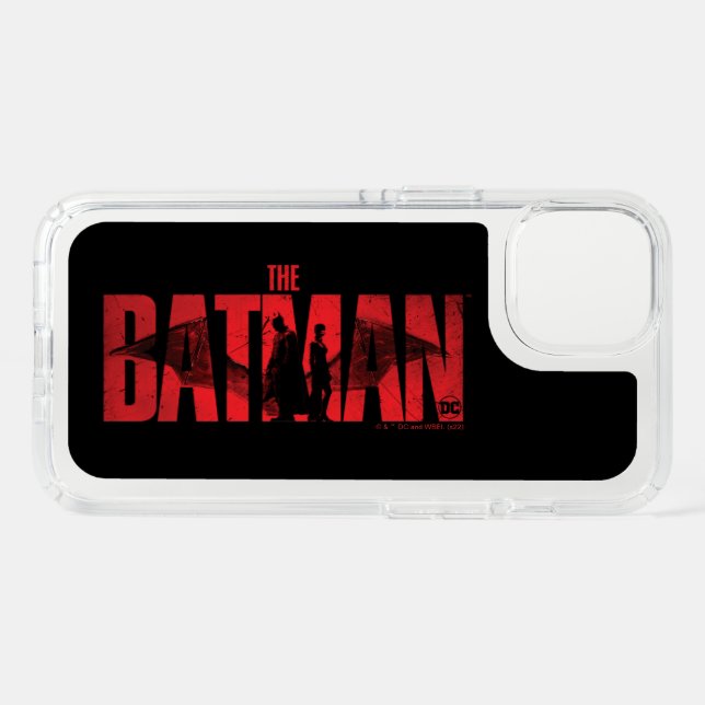The Batman & Catwoman Logo Speck iPhone 13 Case (Front Horizontal)