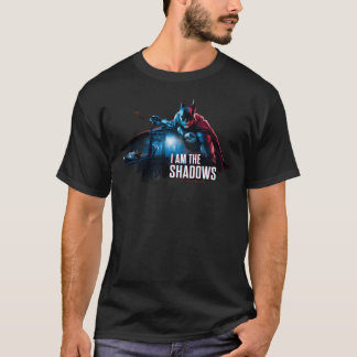 The Batman Character Graphic - I Am The Shadows T-Shirt