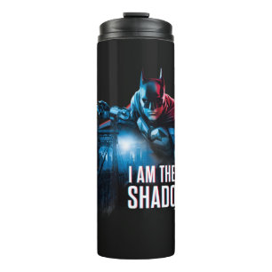 The Batman Character Graphic - I Am The Shadows Thermal Tumbler