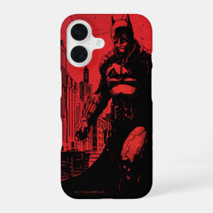 The Batman Comic Book Illustration iPhone 16 Case