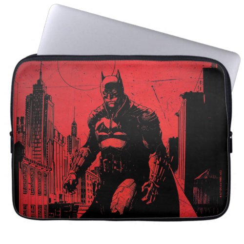 The Batman Comic Book Illustration Laptop Sleeve