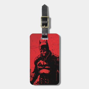 The Batman Comic Book Illustration Luggage Tag