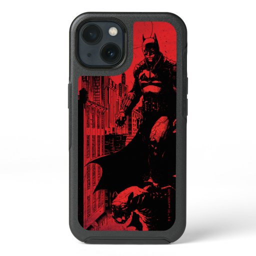 The Batman Comic Book Illustration iPhone 13 Case