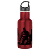 Batman Comics Stainless Steel Bottle with Strap