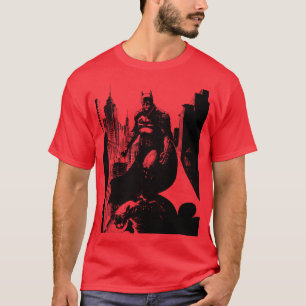 The Batman Comic Book Illustration T-Shirt