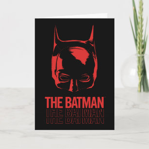 The Batman Cowl Logo Card