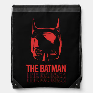 The Batman Cowl Logo Drawstring Bag