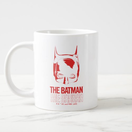 The Batman Cowl Logo Giant Coffee Mug
