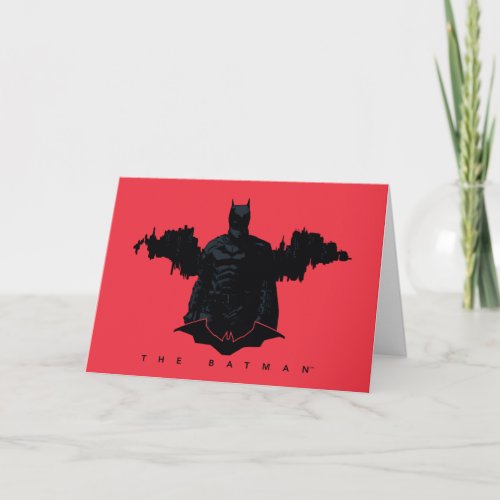 The Batman Gotham Silhouette Card