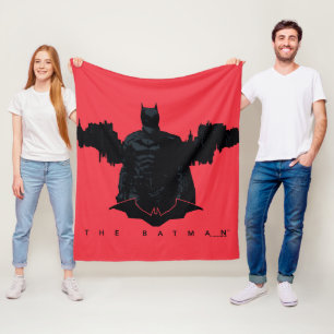 The Batman Gotham Silhouette Fleece Blanket