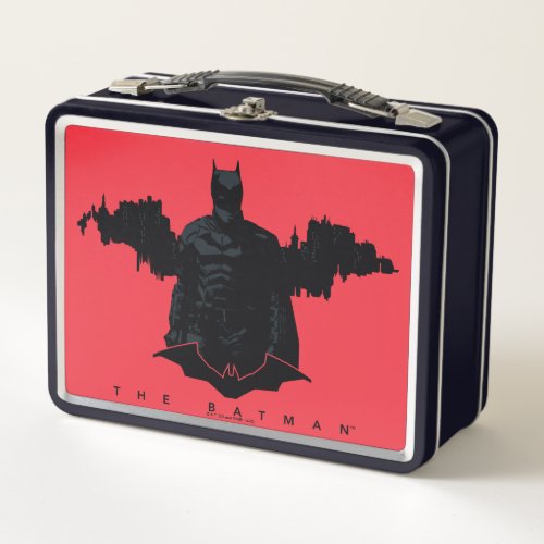 The Batman Gotham Silhouette Metal Lunch Box