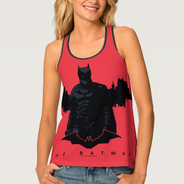 The Batman Gotham Silhouette Tank Top (Front)