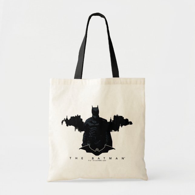 The Batman Gotham Silhouette Tote Bag (Front)