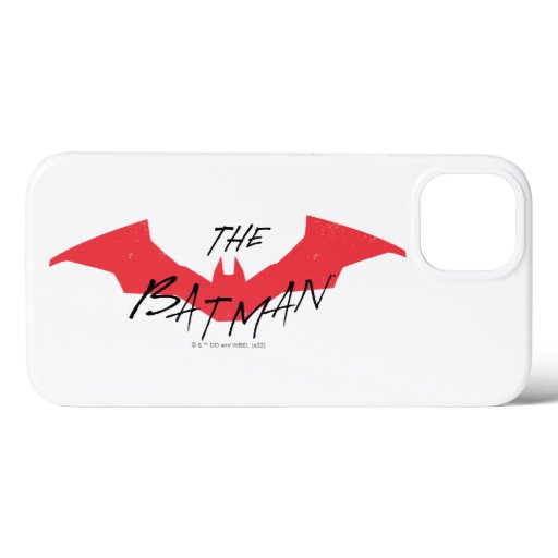 The Batman Handwritten Bat Logo iPhone 13 Case