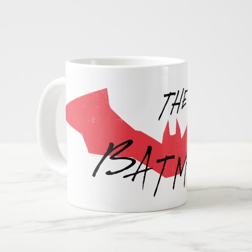 The Batman Handwritten Bat Logo Giant Coffee Mug