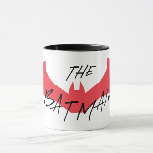 The Batman Handwritten Bat Logo Mug