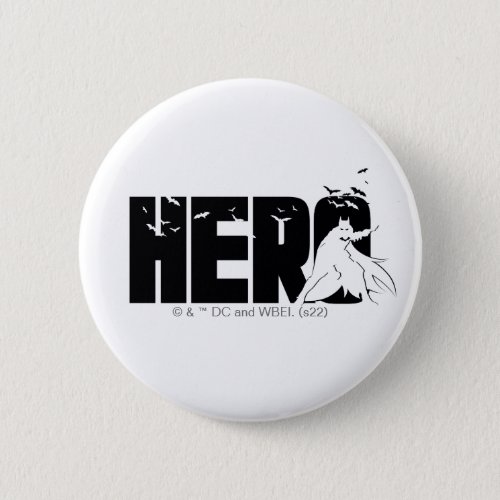 The Batman Hero Graphic Button