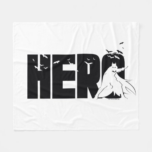 The Batman Hero Graphic Fleece Blanket