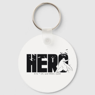The Batman "Hero" Graphic Keychain