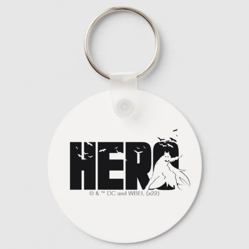 The Batman Hero Graphic Keychain