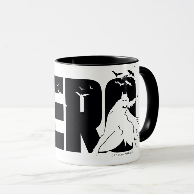 The Batman "Hero" Graphic Mug (Front Right)