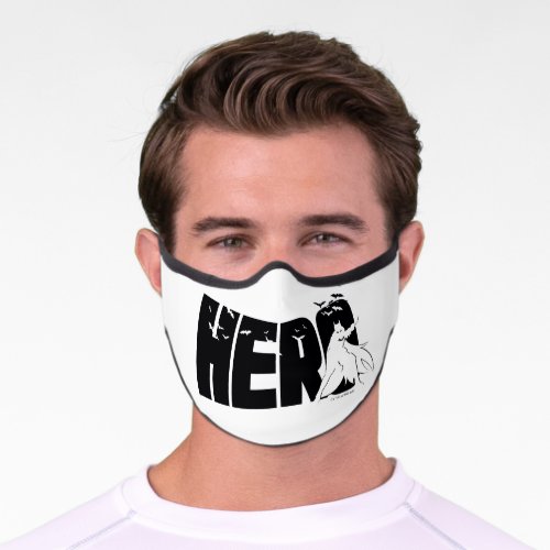 The Batman Hero Graphic Premium Face Mask