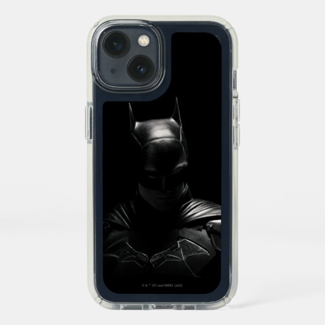 The Batman in Shadow Speck iPhone 13 Case (Front)