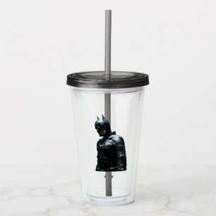 The Batman in the Rain Acrylic Tumbler