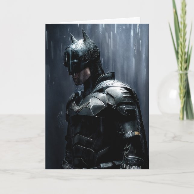 The Batman in the Rain Card (Front)