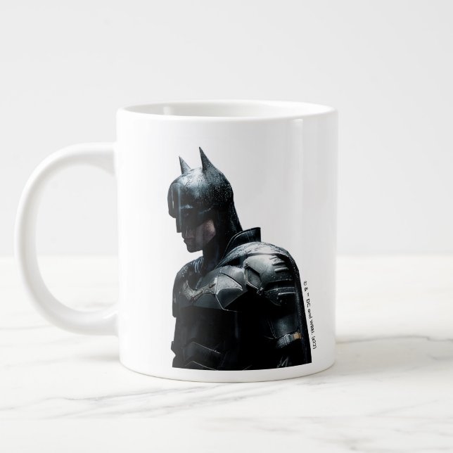 The Batman in the Rain Giant Coffee Mug (Left)