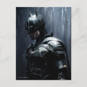 The Batman in the Rain Postcard