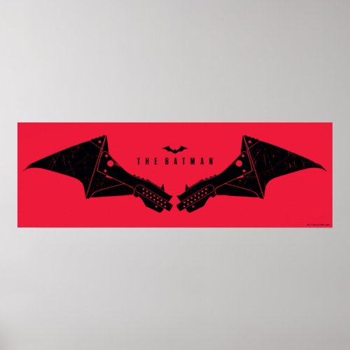 The Batman Mechanical Bat Wings Poster