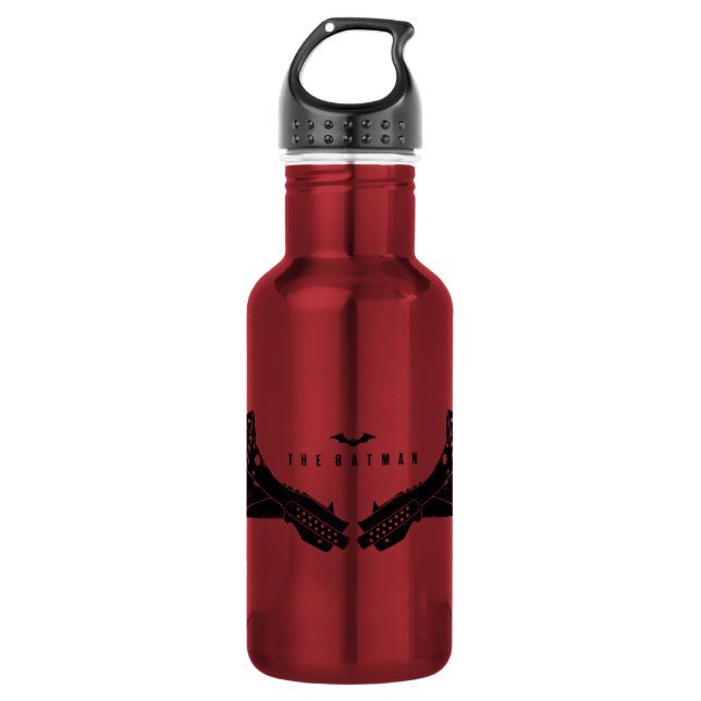 The Batman Mechanical Bat Wings Stainless Steel Water Bottle (Front)