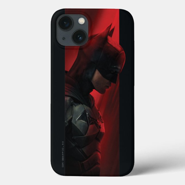 The Batman Red Bar Profile Case-Mate iPhone Case (Back)