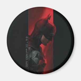 The Batman Red Bar Profile Magnet