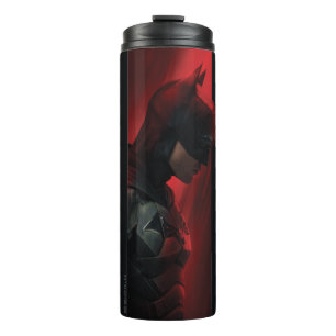 The Batman Red Bar Profile Thermal Tumbler