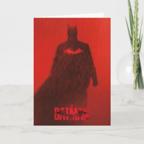 The Batman Red Rain Theatrical Poster Graphic Card