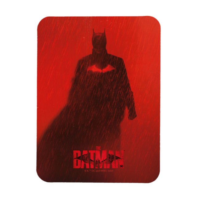 The Batman Red Rain Theatrical Poster Graphic Magnet (Vertical)