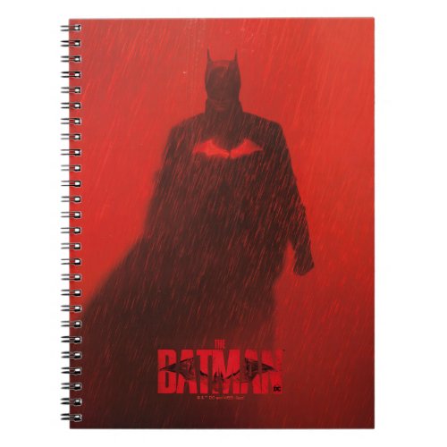 The Batman Red Rain Theatrical Poster Graphic Notebook