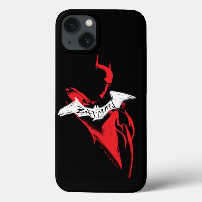 The Batman Spraypaint Outline Case-Mate iPhone Case (Back)