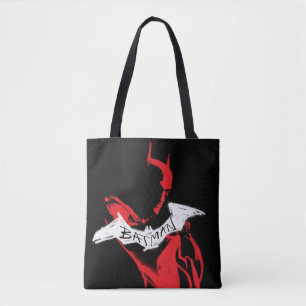 The Batman Spraypaint Outline Tote Bag