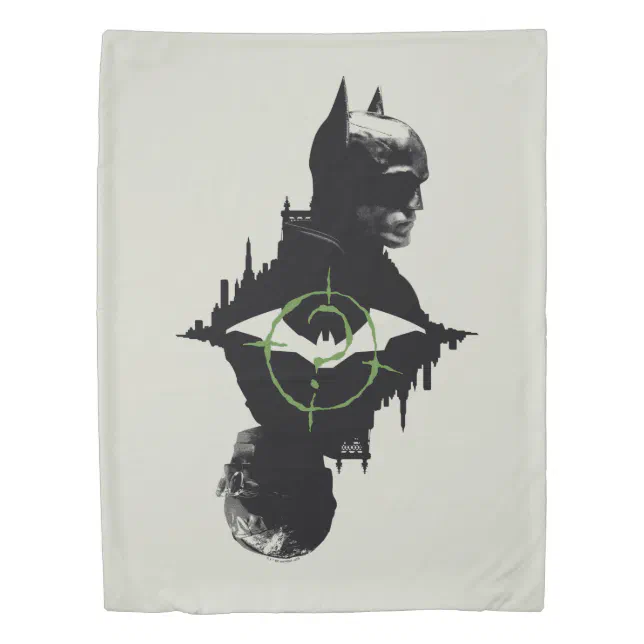 The Batman & The Riddler Dual Character Graphic Duvet Cover | Zazzle